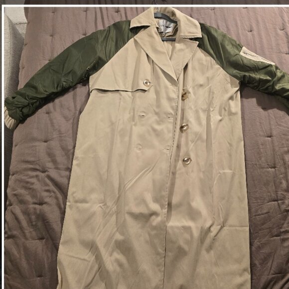 Trench Coat Khaki Combo - Picture 2 of 2